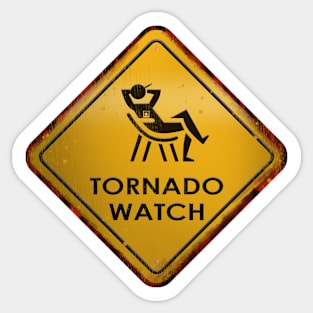 Tornado Watch Sticker